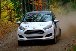 Gary Klein / Morgan Engle Ford Fiesta R2 on SS10, Al's Playground II.