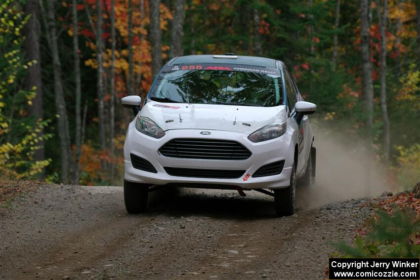 Gary Klein / Morgan Engle Ford Fiesta R2 on SS10, Al's Playground II.