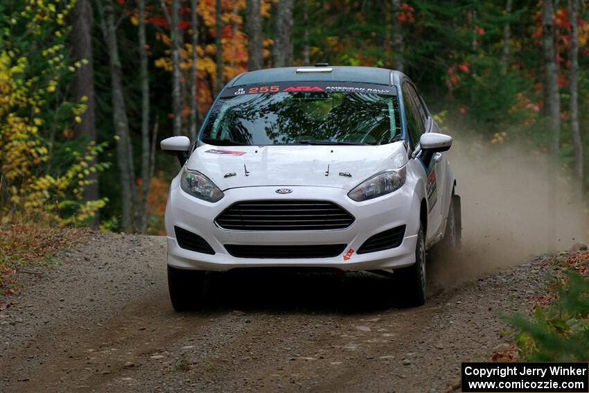 Gary Klein / Morgan Engle Ford Fiesta R2 on SS10, Al's Playground II.