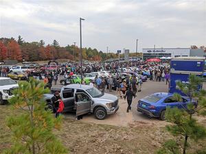 A hillside view of parc expose at Fox Subaru in Marquette, MI.