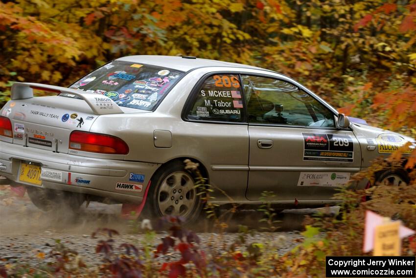 Madelyn Tabor / Sophia McKee Subaru Impreza 2.5RS on SS13, Trouble I.