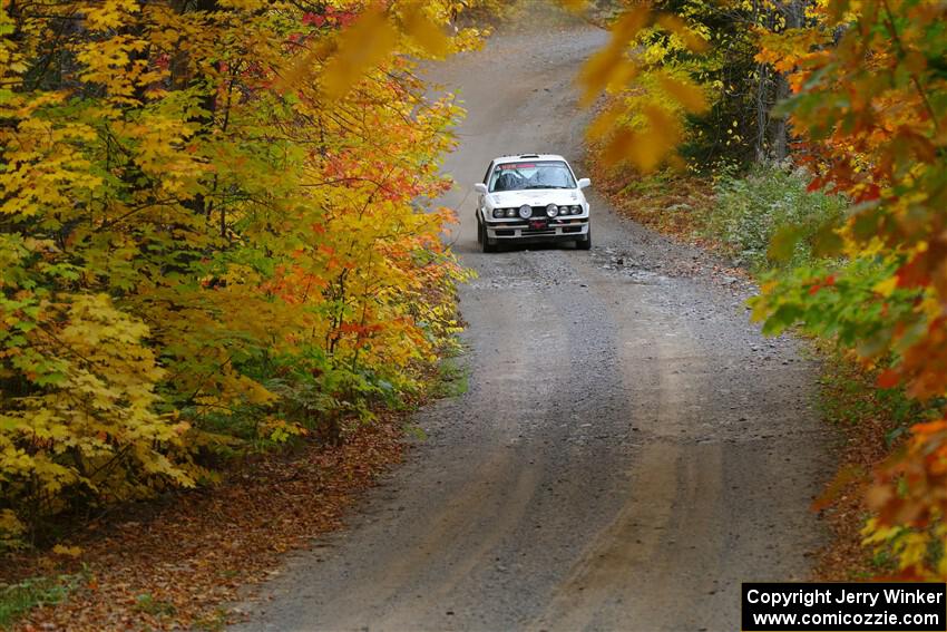 Keegan Helwig / Elena Huizar BMW 325i on SS13, Trouble I.