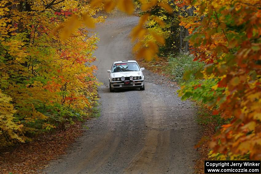 Keegan Helwig / Elena Huizar BMW 325i on SS13, Trouble I.