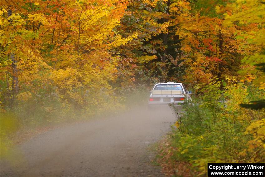 Keegan Helwig / Elena Huizar BMW 325i on SS13, Trouble I.