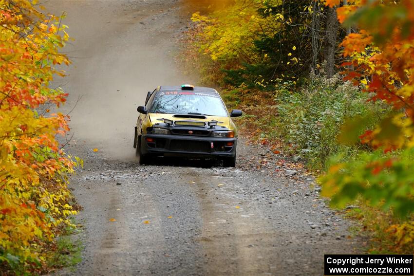 Sean Costello / Steve Blomquist-Scanlan Subaru Impreza 2.5RS on SS13, Trouble I.