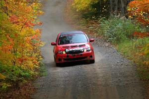 Jess Davids / Eric Frentress Subaru Impreza on SS13, Trouble I.