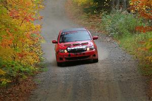 Jess Davids / Eric Frentress Subaru Impreza on SS13, Trouble I.