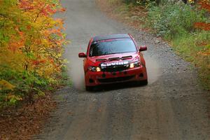 Jess Davids / Eric Frentress Subaru Impreza on SS13, Trouble I.