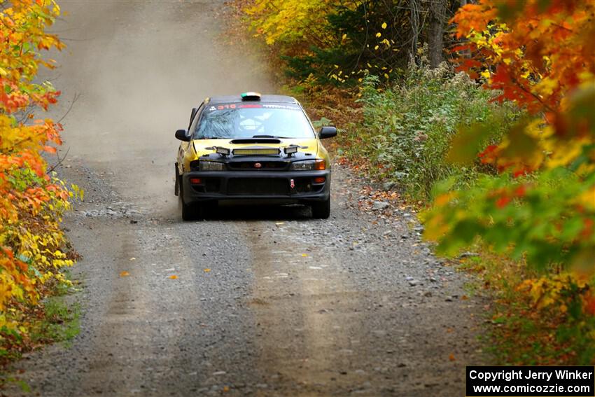 Sean Costello / Steve Blomquist-Scanlan Subaru Impreza 2.5RS on SS13, Trouble I.