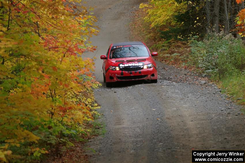 Jess Davids / Eric Frentress Subaru Impreza on SS13, Trouble I.