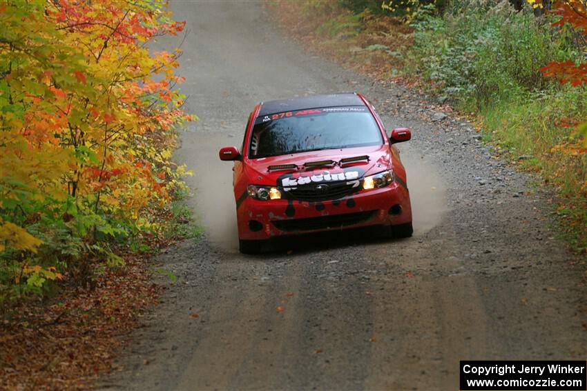 Jess Davids / Eric Frentress Subaru Impreza on SS13, Trouble I.