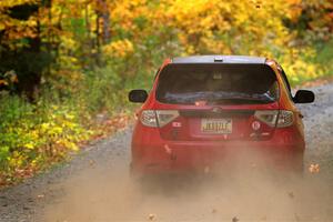 Jess Davids / Eric Frentress Subaru Impreza on SS13, Trouble I.