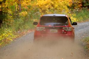 Jess Davids / Eric Frentress Subaru Impreza on SS13, Trouble I.