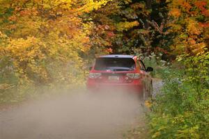 Jess Davids / Eric Frentress Subaru Impreza on SS13, Trouble I.