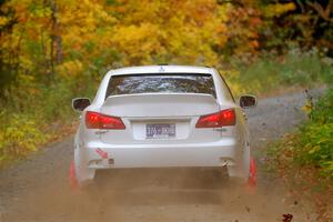 John Barnett / Matt Vaught Lexus IS250 on SS13, Trouble I.