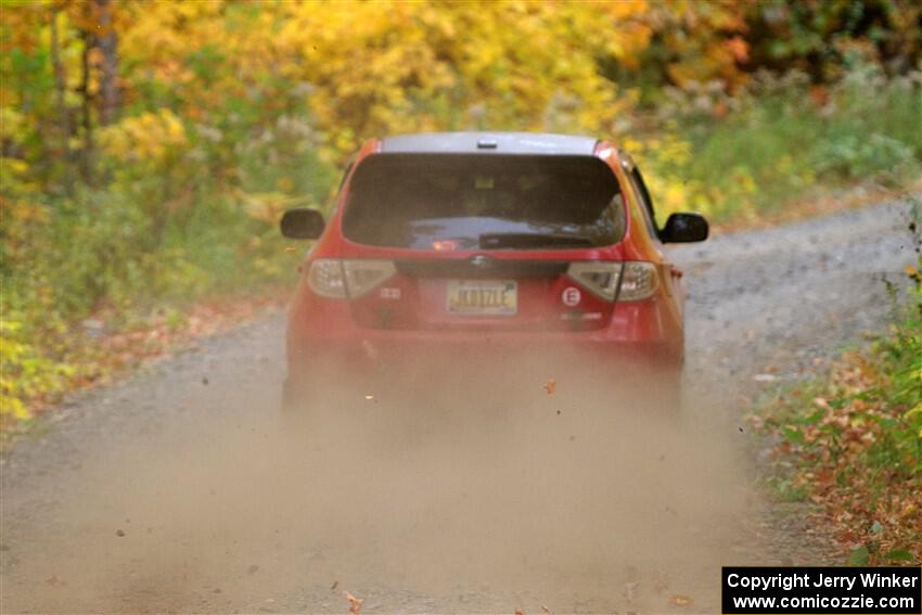 Jess Davids / Eric Frentress Subaru Impreza on SS13, Trouble I.