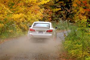 John Barnett / Matt Vaught Lexus IS250 on SS13, Trouble I.