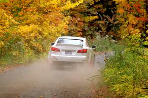 John Barnett / Matt Vaught Lexus IS250 on SS13, Trouble I.