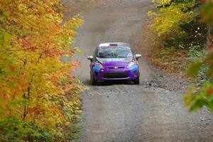 Imogen Thompson / Steve Harrell Ford Fiesta on SS13, Trouble I.