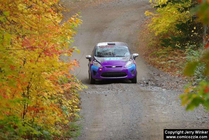 Imogen Thompson / Steve Harrell Ford Fiesta on SS13, Trouble I.