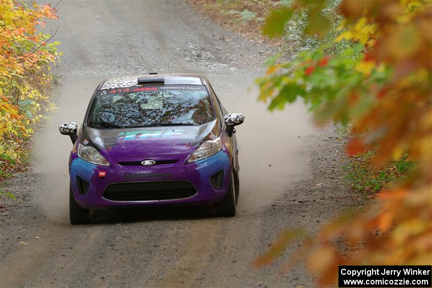 Imogen Thompson / Steve Harrell Ford Fiesta on SS13, Trouble I.