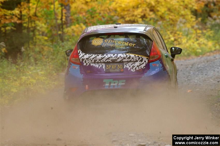 Imogen Thompson / Steve Harrell Ford Fiesta on SS13, Trouble I.