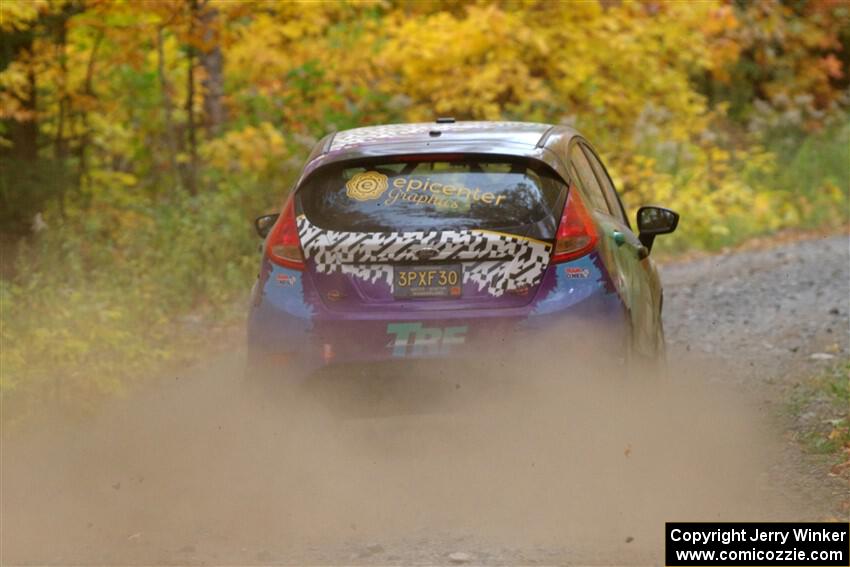 Imogen Thompson / Steve Harrell Ford Fiesta on SS13, Trouble I.