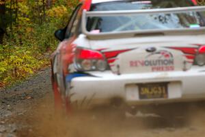 Andrew Layton / Joe Layton Subaru Impreza on SS13, Trouble I.