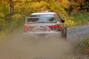 Andrew Layton / Joe Layton Subaru Impreza on SS13, Trouble I.