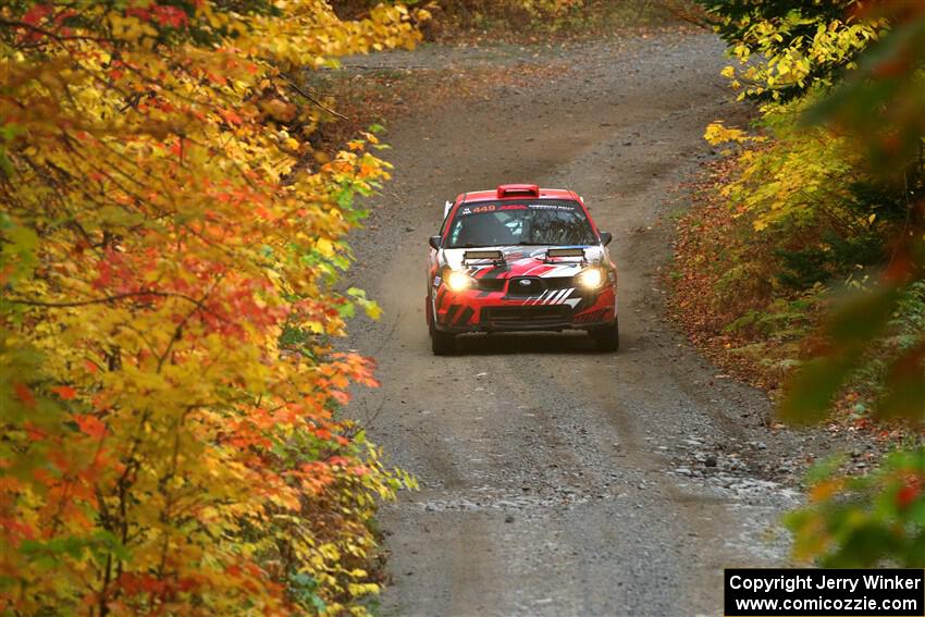 Andrew Layton / Joe Layton Subaru Impreza on SS13, Trouble I.