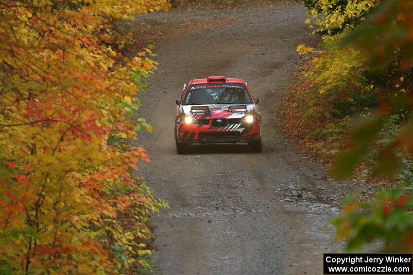 Andrew Layton / Joe Layton Subaru Impreza on SS13, Trouble I.