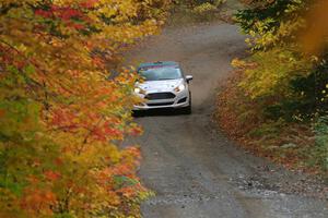 Gary Klein / Morgan Engle Ford Fiesta R2 on SS13, Trouble I.