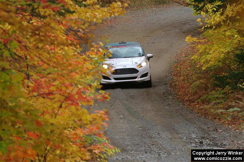 Gary Klein / Morgan Engle Ford Fiesta R2 on SS13, Trouble I.