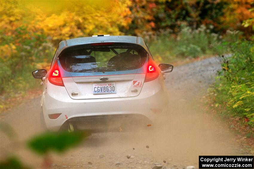 Gary Klein / Morgan Engle Ford Fiesta R2 on SS13, Trouble I.