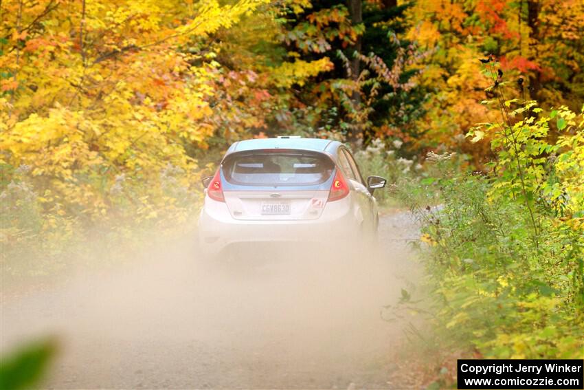 Gary Klein / Morgan Engle Ford Fiesta R2 on SS13, Trouble I.