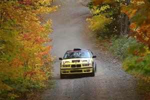 Matt Nykanen / Lars Anderson BMW 328i on SS15, Double Trouble.