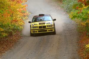 Matt Nykanen / Lars Anderson BMW 328i on SS15, Double Trouble.