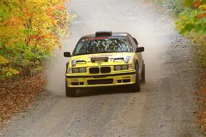 Matt Nykanen / Lars Anderson BMW 328i on SS15, Double Trouble.