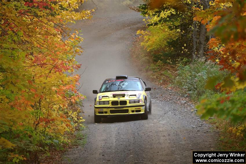 Matt Nykanen / Lars Anderson BMW 328i on SS15, Double Trouble.