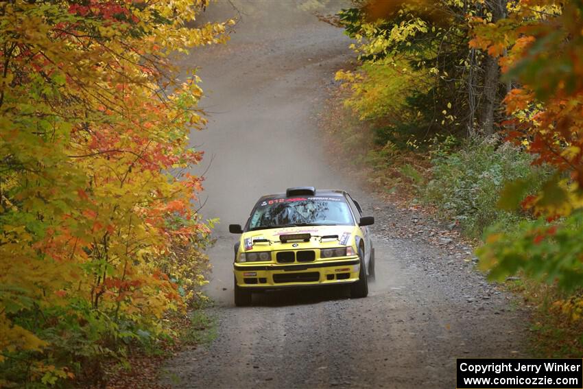 Matt Nykanen / Lars Anderson BMW 328i on SS15, Double Trouble.