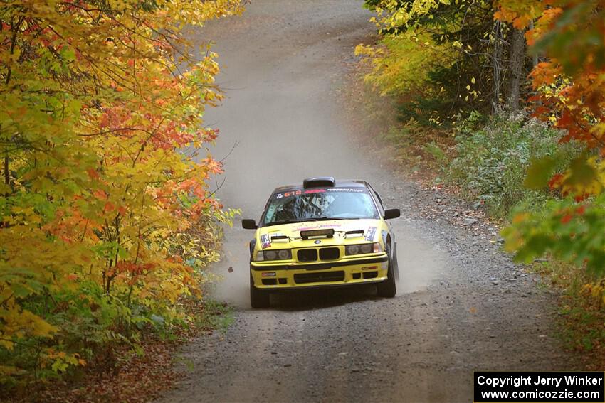 Matt Nykanen / Lars Anderson BMW 328i on SS15, Double Trouble.