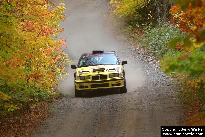 Matt Nykanen / Lars Anderson BMW 328i on SS15, Double Trouble.