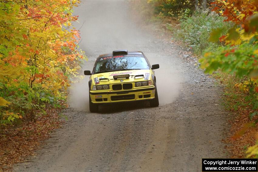 Matt Nykanen / Lars Anderson BMW 328i on SS15, Double Trouble.