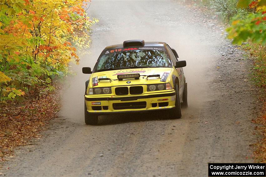 Matt Nykanen / Lars Anderson BMW 328i on SS15, Double Trouble.