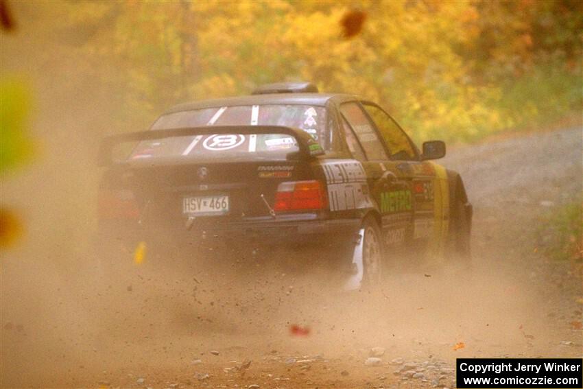 Matt Nykanen / Lars Anderson BMW 328i on SS15, Double Trouble.