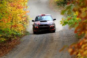 Gabe Jacobsohn / Jason Hack Subaru WRX STi on SS15, Double Trouble.