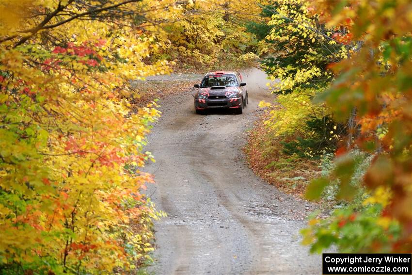 Gabe Jacobsohn / Jason Hack Subaru WRX STi on SS15, Double Trouble.