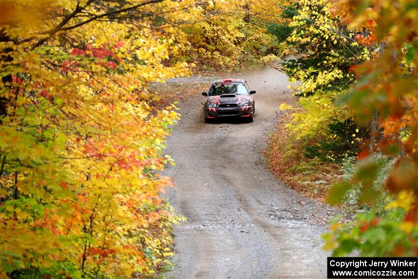 Gabe Jacobsohn / Jason Hack Subaru WRX STi on SS15, Double Trouble.