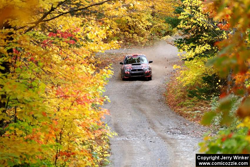 Gabe Jacobsohn / Jason Hack Subaru WRX STi on SS15, Double Trouble.