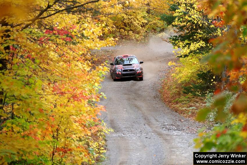 Gabe Jacobsohn / Jason Hack Subaru WRX STi on SS15, Double Trouble.